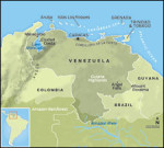 Map of Venezuela