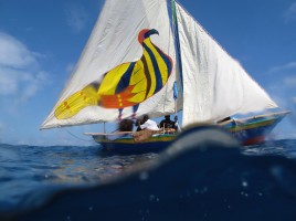 21-foot boat, en route from Haiti to the US