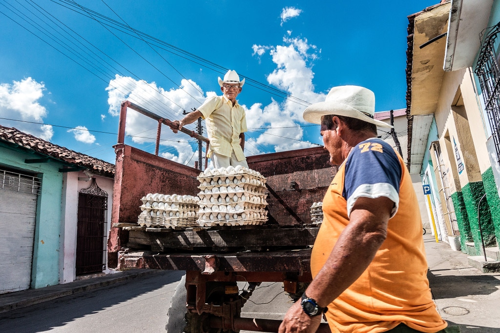  Even in the town of Sancti Spíritus, business is picking up.